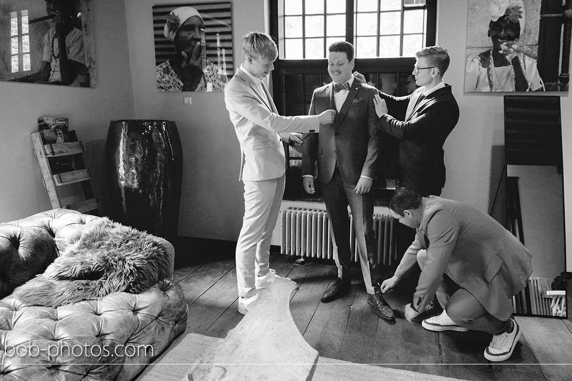 Groom prep