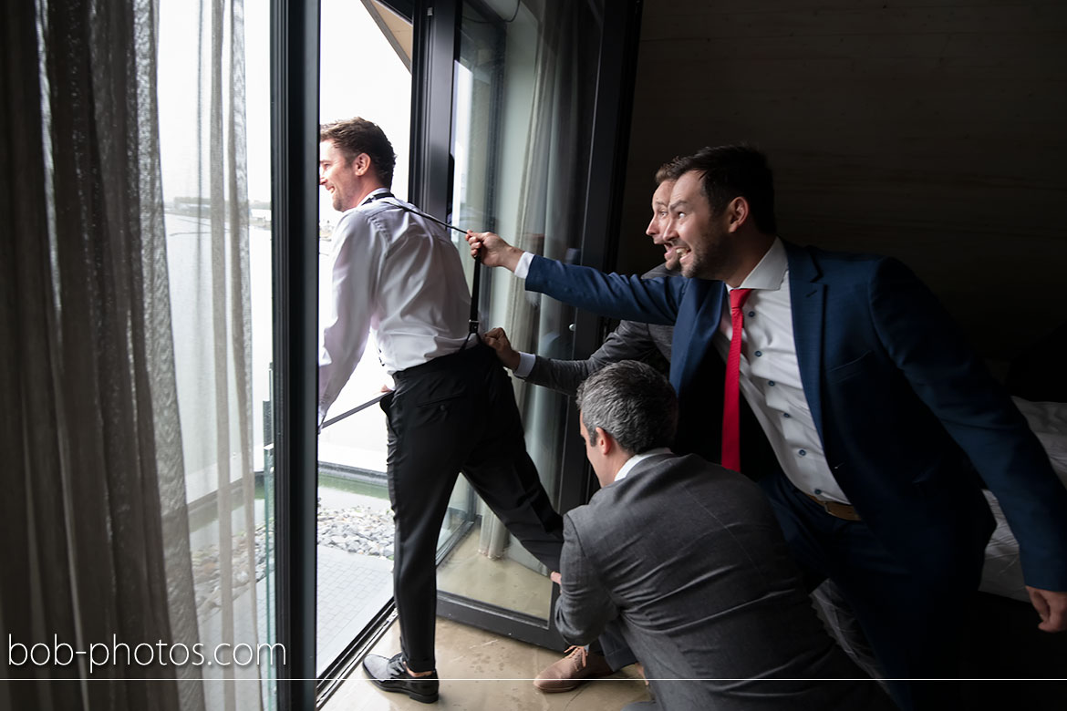 Groom prep