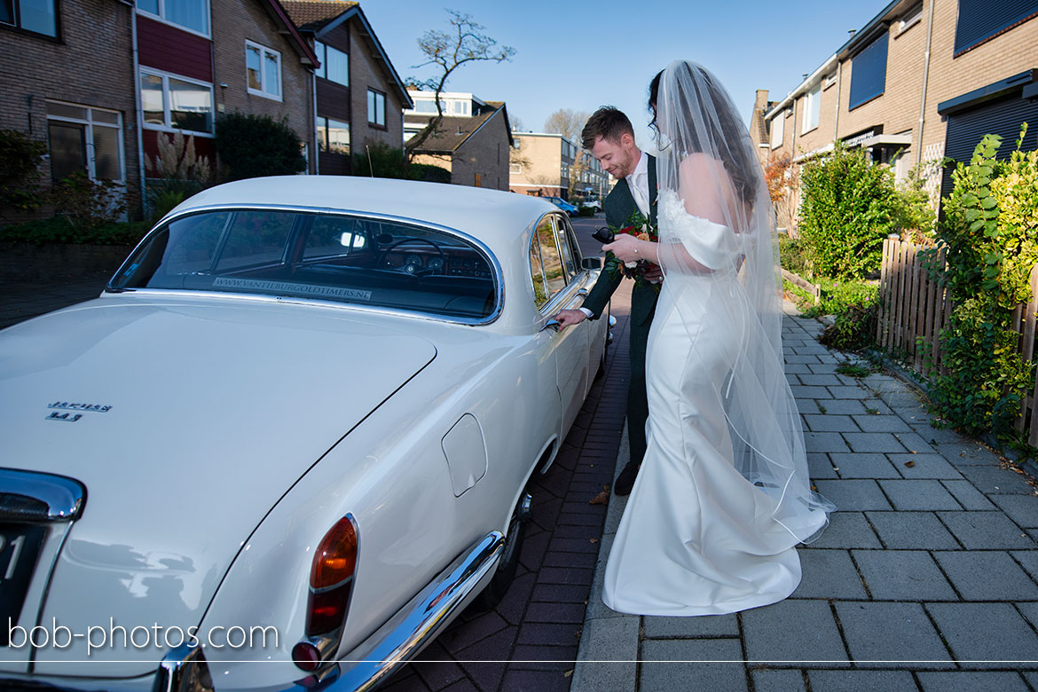 Bruidsfotografie Jaguar S-type (3.4S)