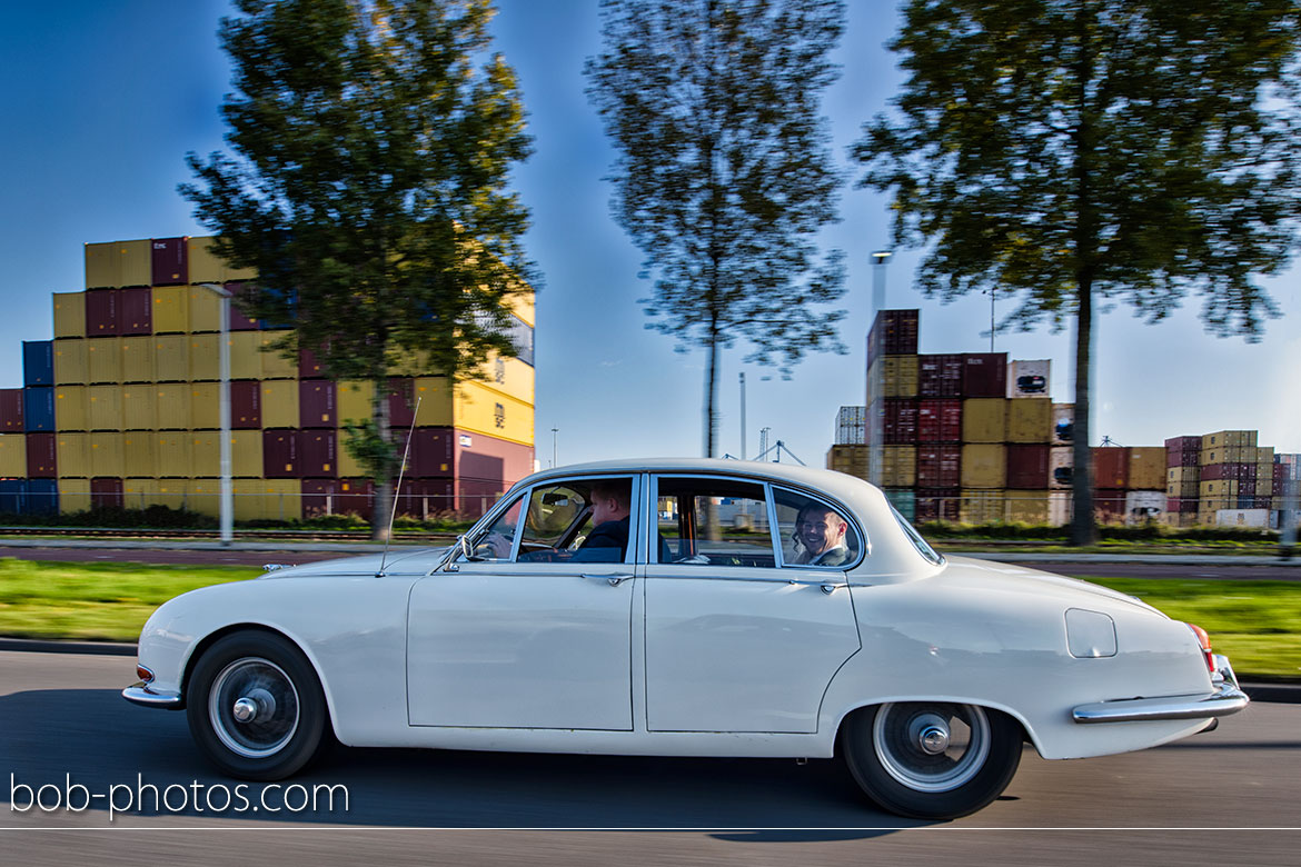 Bruidsfotografie Jaguar S-type (3.4S)